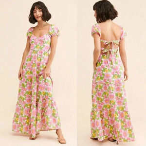 Free People Show Me Your Mumu Cathy Maxi Dress Size Medium $198